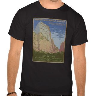 Zion National Park 1938 Springdale Utah T shirts