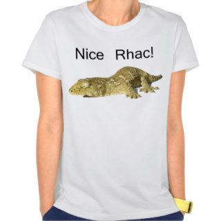 Nice Rhac   New Caledonian Giant Gecko T shirt