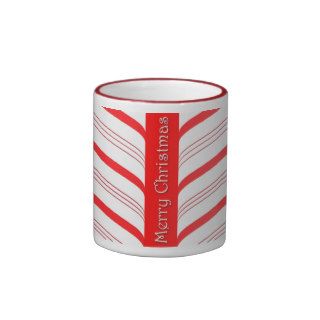 Candy Cane Stripes Coffee Mugs
