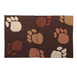Paw Prints Pet Rug and Diner Mat Soft Touch Cat Feeders & Waterers