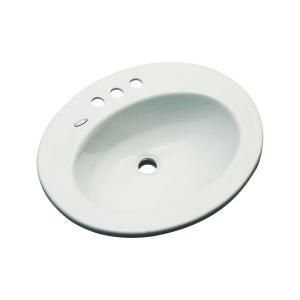 Austin Drop in Bathroom Sink in Ice Gray 95480
