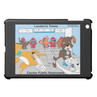 Dogs Public Restrooms Funny Gifts Cards Etc Cover For The iPad Mini