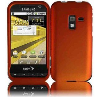 Orange Hard Cover Case for Samsung Conquer 4G SGH D600 SPH D600 Cell Phones & Accessories
