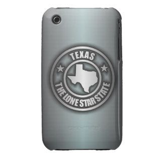"Texas Steel" iPhone 3 Case (Blue Gray)