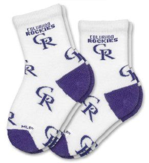 MLB Colorado Rockies Kid's Toddler Socks (2 Pack)  Sports Fan Socks  Sports & Outdoors