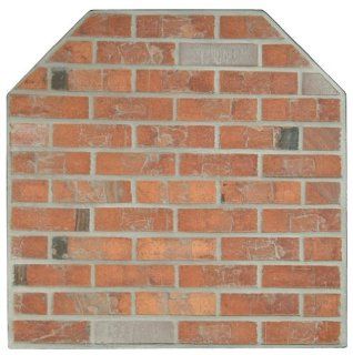 Graysen Woods Used Brick Wall Hearth Pad (32 x 32)   Fireplace Accessories