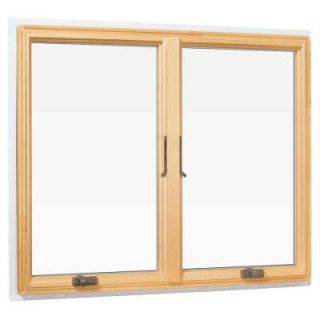 Andersen 400 Series Casement Windows, 48 in. x 48 in., Pine Interior, Low E4 Glass 9117172
