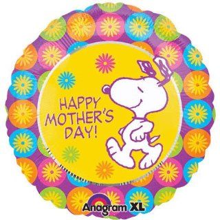 18" Snoopy Happy Mother's Day Foil Balloon (1 per package) Toys & Games