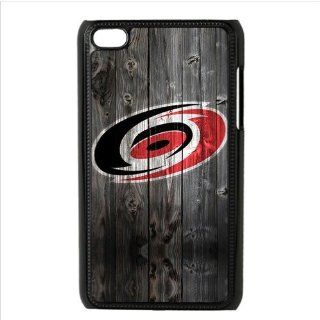 Wood Look NHL Carolina Hurricanes Accessories Apple iPod Touch 4 iTouch 4th Best Designer Case Cover Protector Cell Phones & Accessories