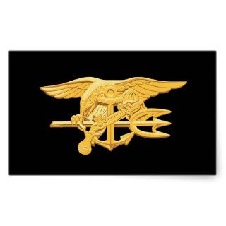 Navy Seals badge Rectangle Sticker