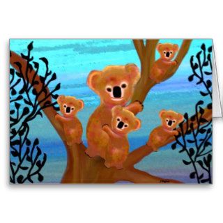Koala Family Cards