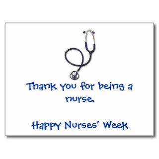 Nurses' Week postcard