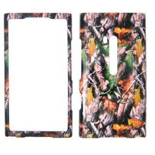 NOKIA LUMIA 900 AT&T   Camo Camouflage Leaves and Branches Hard Case, Cover, Snap On, Faceplate Cell Phones & Accessories