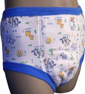 Baby Pants Adult Almost a Big Kid Training Pants   Medium Jungle Friends Health & Personal Care