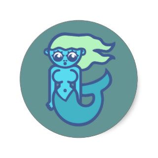 Mermaid sea virgin mermaid stickers