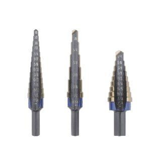 Irwin Industrial Tools 10502CB Unibit 502 Drill Bit Set, 3 Piece