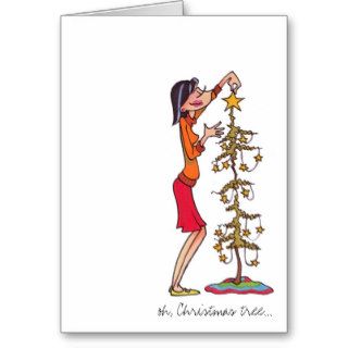 "oh, Christmas Tree" holiday notecard