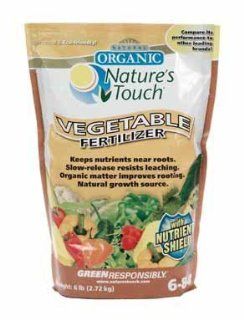 Garden Way Llc 502 910 0008 "nature's Touch" Organic Based Vegetable Fertilizer   6 Lbs Patio, Lawn & Garden