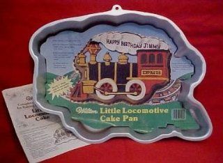 Wilton Little Locomotive Choo Choo Train Cake Pan (502 3649, 1983) Kitchen & Dining