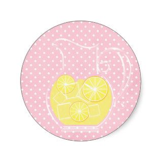 Lemonade Round Sticker