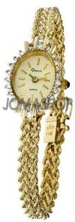 Geneve 14k Yellow Gold Diamonds Ladies Rope Bracelet Watch OG 503 Geneve Watches