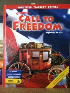 Holt Call to Freedom Beginnings to 1914 (9780030657771) Sterling Stuckey, Linda Kerrigan Salvucci Books