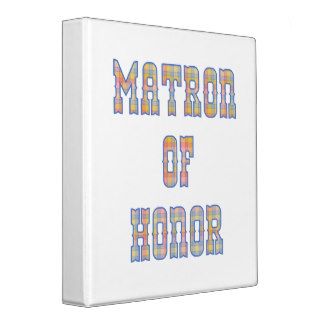 Matron of Honor   CC Binder