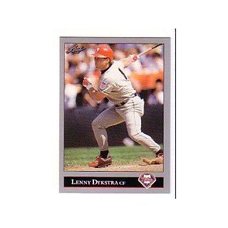 1992 Leaf #504 Len Dykstra Sports Collectibles
