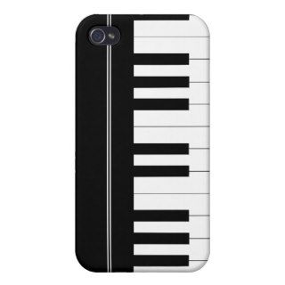 Piano keyboard covers for iPhone 4