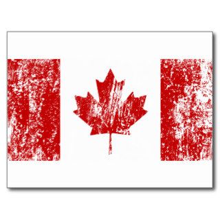 Canada Flag Pride Postcards
