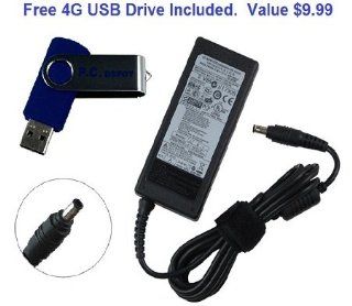 Bundle3 items adapter/powercord/Free USB driveSamsung AC Adapter 19V 3.16A 60W for Samsung NP R45,NP R480,NP R480 JAB1US,NP R480L,NP R50,NP R503,NP R505,NP R505H,NP R505I,NP R508,NP R509,100% Compatible with P/NAD 6019R,ADP 60ZH,ADP 60ZH D,AD 6019, AD 6