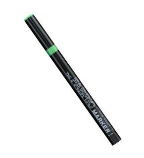 Uchida 522 C F4 Marvy Fine Point Fabric Marker, Fluorescent Green