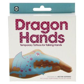 Dragon Hands Temporary Tattoos for Talking Hands Toys & Games