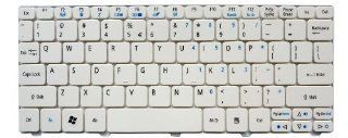 New US Layout White Keyboard for Acer Aspire One AO521 522 AO522 532G AO532 AO532h AO533 AOD255 AOD255E AOD257 AOD260 AOD270 AOD532H AOE100 AOHAPPY AOHAPPY2 series laptop. 