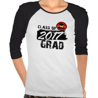 Cool Class of 2017 Grad Tee Shirts