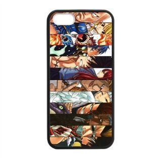 Custom Fairy Tail New Laser Technology Back Cover Case for iPhone 5 5S CLT523 Cell Phones & Accessories