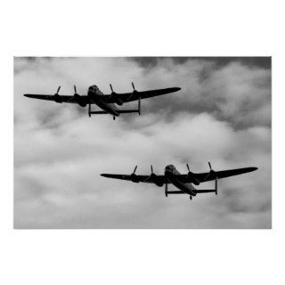 WW2 Avro Lancaster Bomber Posters