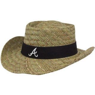 Atlanta Braves hats  '47 Brand Atlanta Braves Gambler Bogie Straw Hat  Sports Fan Apparel  Sports & Outdoors