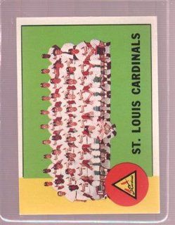 1963 Topps #524 St. Louis Cardinals Team NM Sports Collectibles