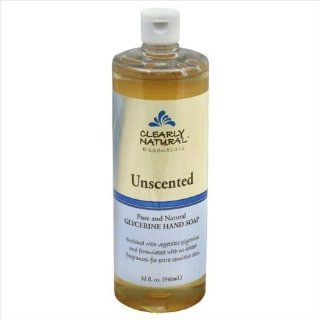 Clearly Natural Liquid Glycerine Hand Soap Refill Unscented Unscented 32 Oz  Hand Washes  Beauty
