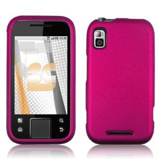 Magenta Protector Case for Motorola Flipside (MB508) AT&T Cell Phones & Accessories