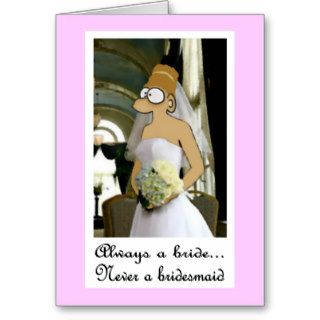 Funny Wedding Card