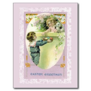 Vintage Easter Card (11) Postcard