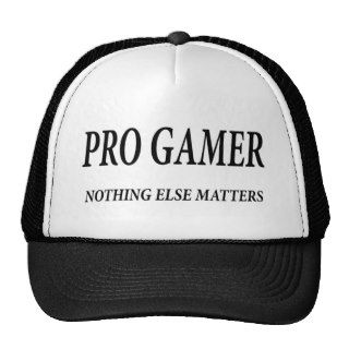 Pro gamer cap hats