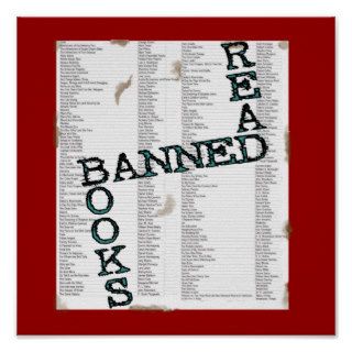 READ BANNED BOOKS POSTERS