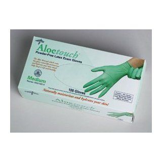 DSS Medline Aloetouch Powder free Latex Exam Gloves (X Small) Health & Personal Care