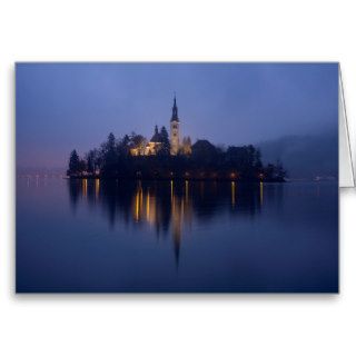 Lake Bled Card