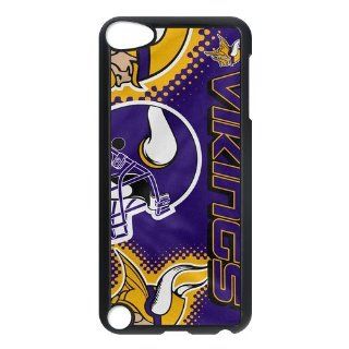 Custom NFL Minnesota Vikings Back Cover Case for iPod Touch 5th Generation LLIP5 1085 Cell Phones & Accessories