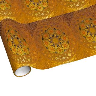 Turkish Moroccan Persian Oriental Geometric Asian Gift Wrap