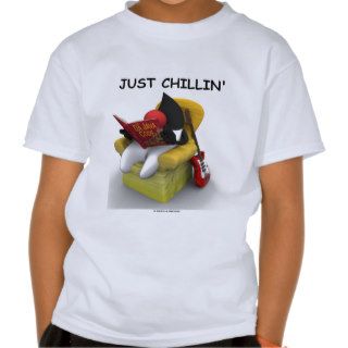 Just Chillin' (Java Duke Mascot Character) Tshirts